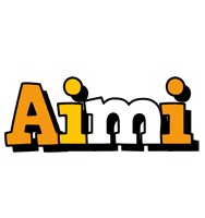 Aimi cartoon logo