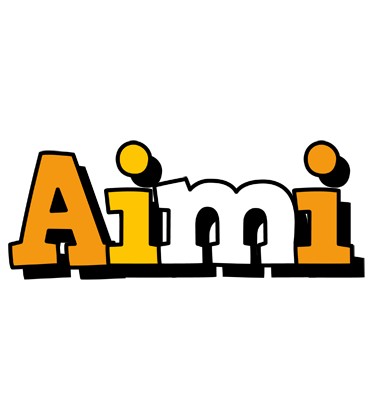 Aimi cartoon logo