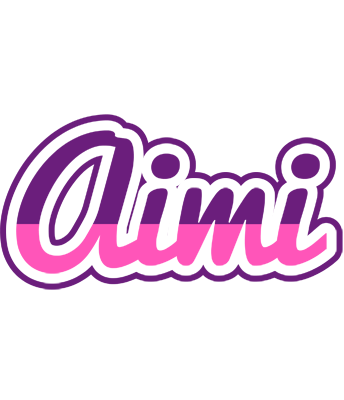 Aimi cheerful logo