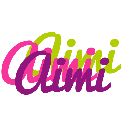 Aimi flowers logo