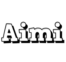 Aimi snowing logo