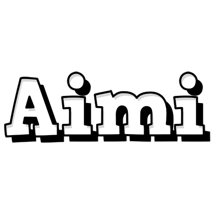 Aimi snowing logo