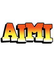 Aimi sunset logo