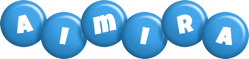 Aimira candy-blue logo