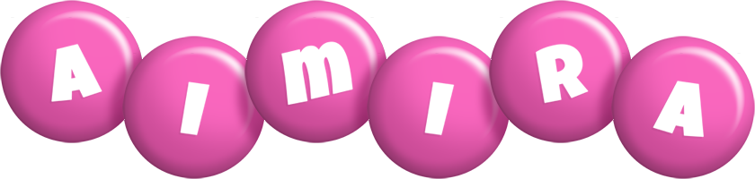 Aimira candy-pink logo