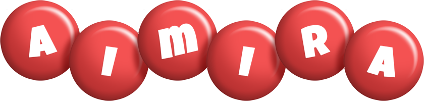 Aimira candy-red logo