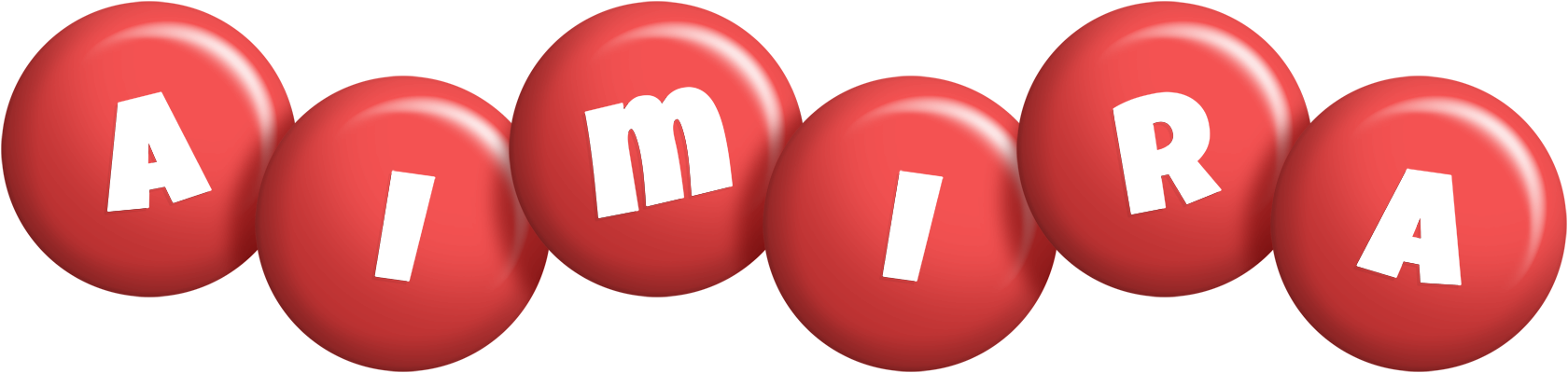 Aimira candy-red logo