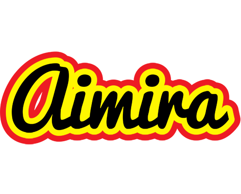 Aimira flaming logo
