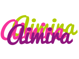 Aimira flowers logo