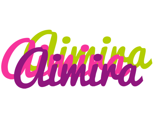 Aimira flowers logo