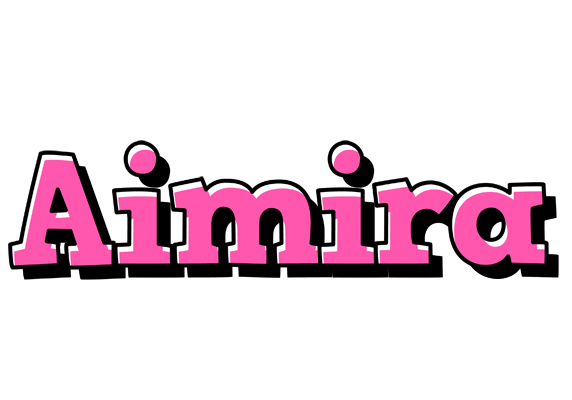 Aimira girlish logo
