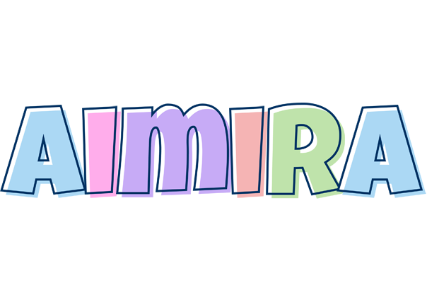 Aimira pastel logo