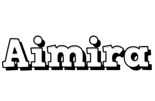 Aimira snowing logo