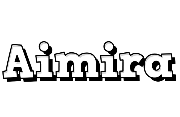 Aimira snowing logo