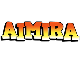 Aimira sunset logo