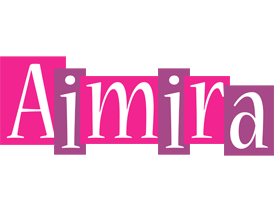 Aimira whine logo