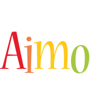 Aimo birthday logo