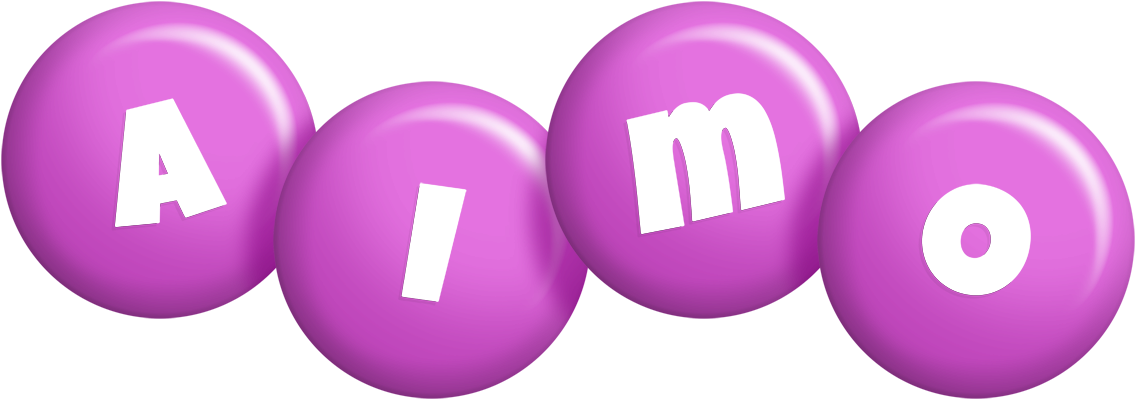 Aimo candy-purple logo