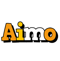 Aimo cartoon logo