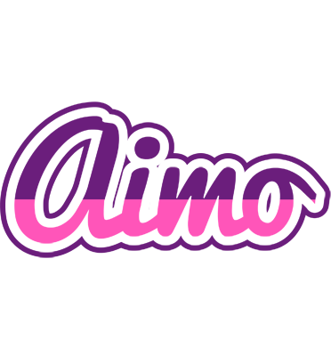 Aimo cheerful logo