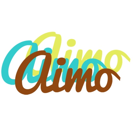 Aimo cupcake logo
