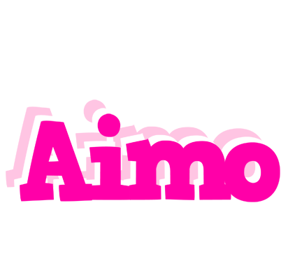 Aimo dancing logo