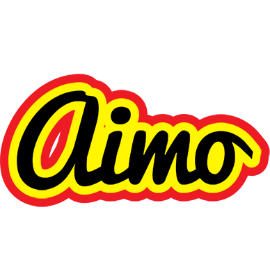 Aimo flaming logo