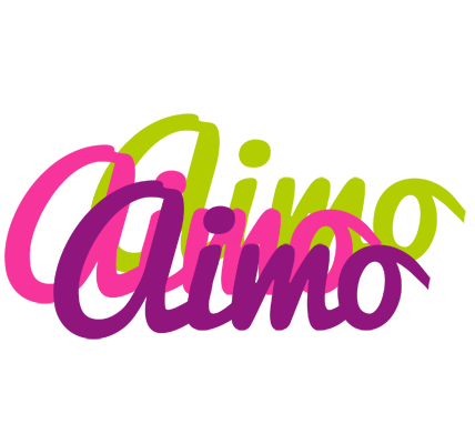 Aimo flowers logo