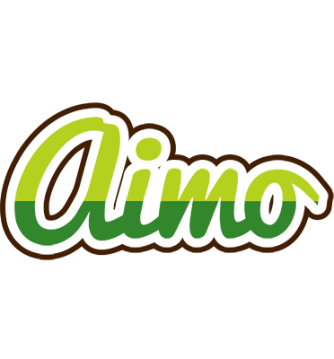 Aimo golfing logo