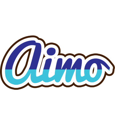 Aimo raining logo