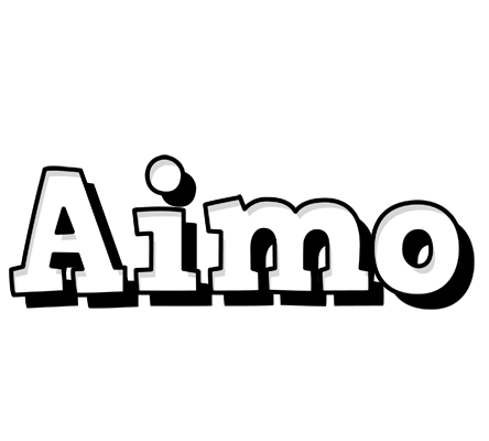 Aimo snowing logo