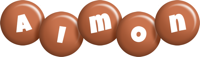 Aimon candy-brown logo