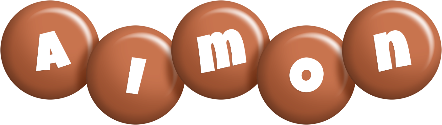 Aimon candy-brown logo