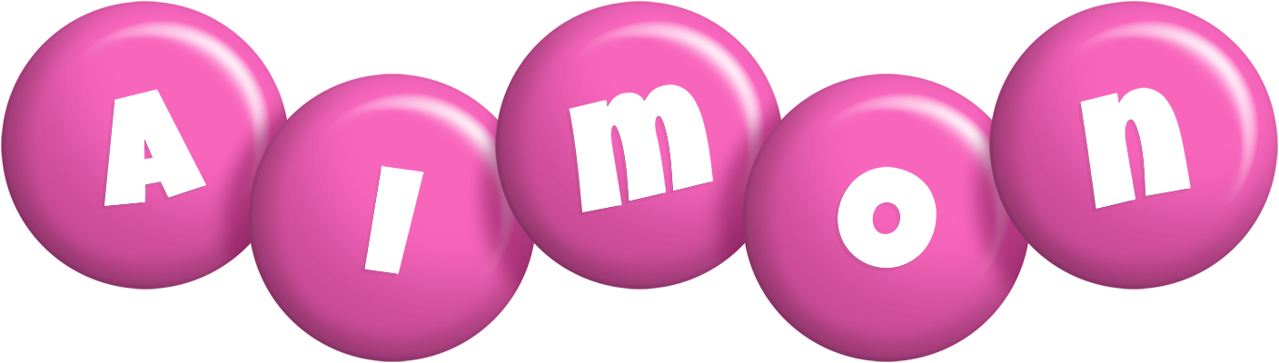 Aimon candy-pink logo