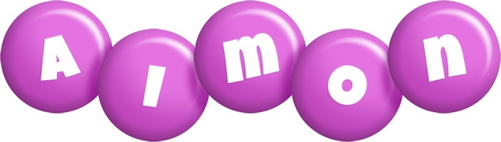 Aimon candy-purple logo