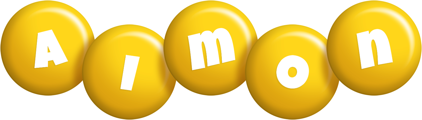 Aimon candy-yellow logo
