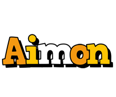 Aimon cartoon logo