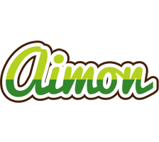 Aimon golfing logo