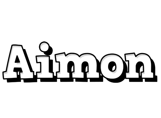 Aimon snowing logo