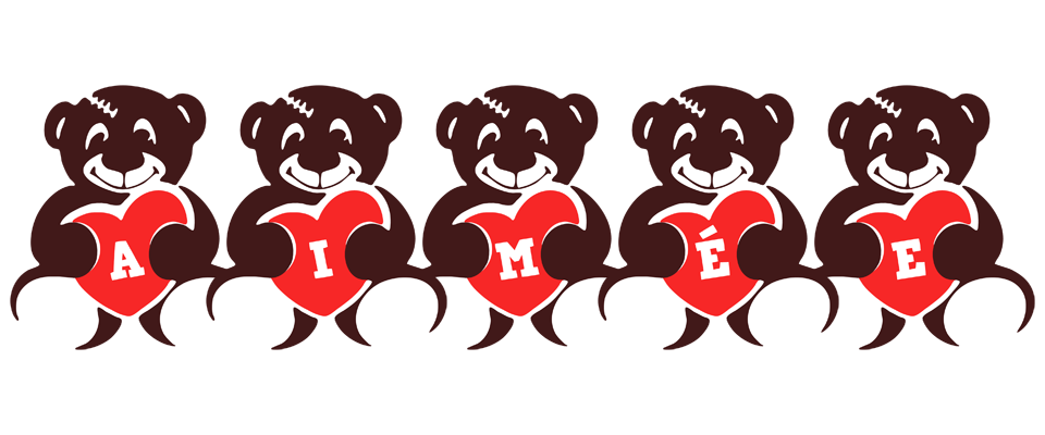 Aimée bear logo