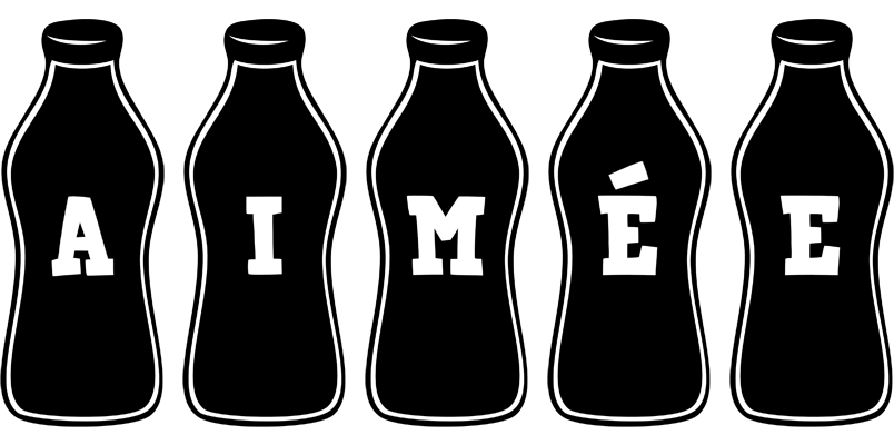 Aimée bottle logo