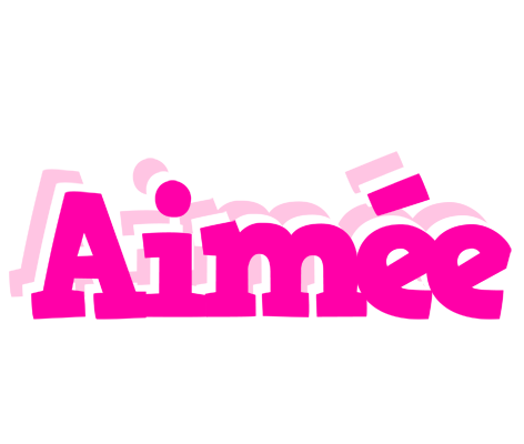 Aimée dancing logo