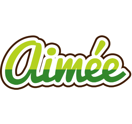 Aimée golfing logo