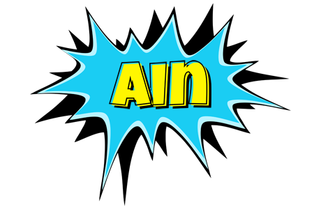 Ain amazing logo