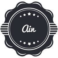 Ain badge logo