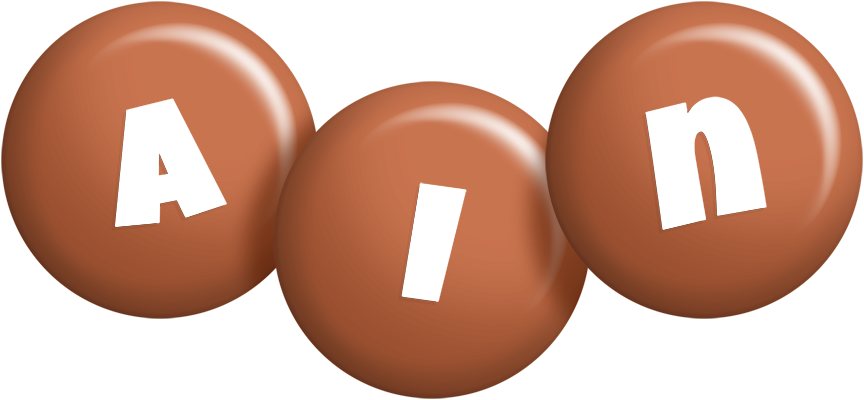 Ain candy-brown logo