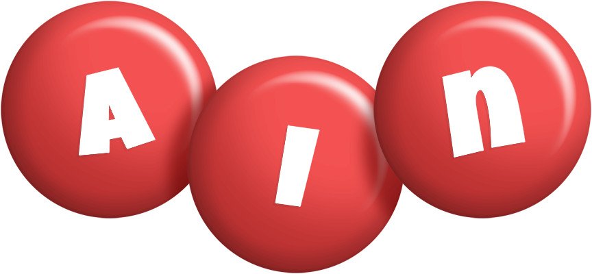 Ain candy-red logo