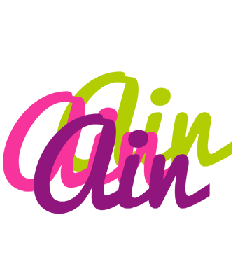 Ain flowers logo