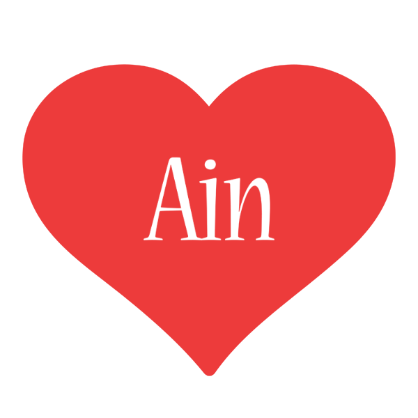 Ain love logo