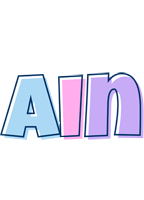 Ain pastel logo